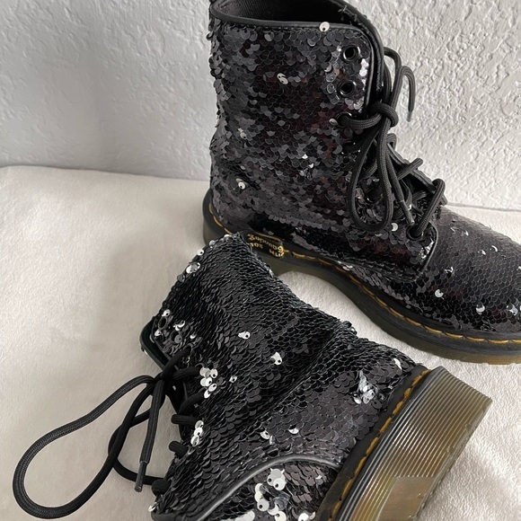 Dr. Martens 1460 PASCAL SEQUIN boots - Picture 5 of 6